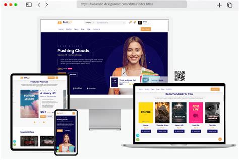 8 Best Book Website Templates for Author & Bookstore.